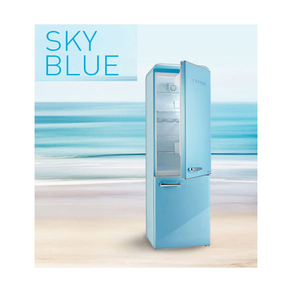 코스텔 클래식 레트로 냉장고 300L 크림 아이보리 CRS-300GAIV,블루,블랙,레드, 장기할부