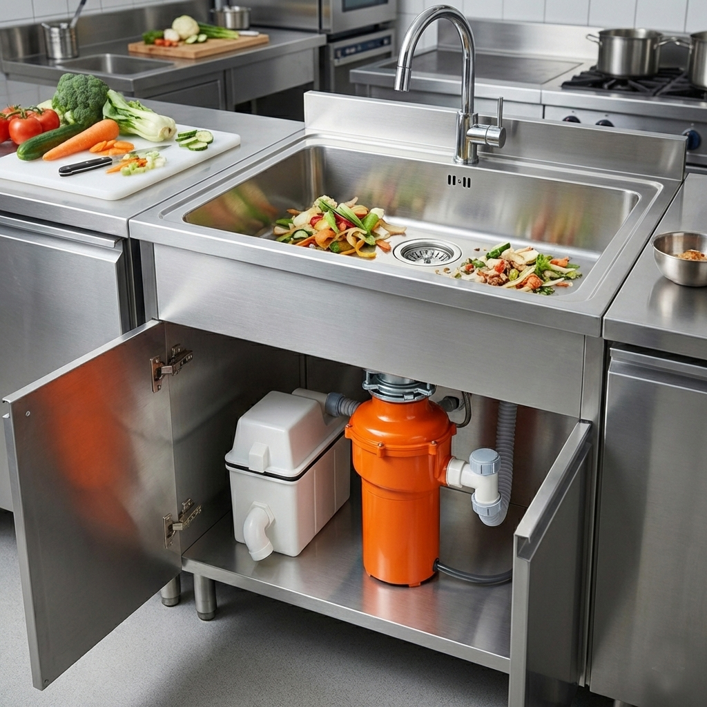 [업소용음식물처리기 윙윙] 싱크대음식물처리기 중고제품 수도권 설치가능